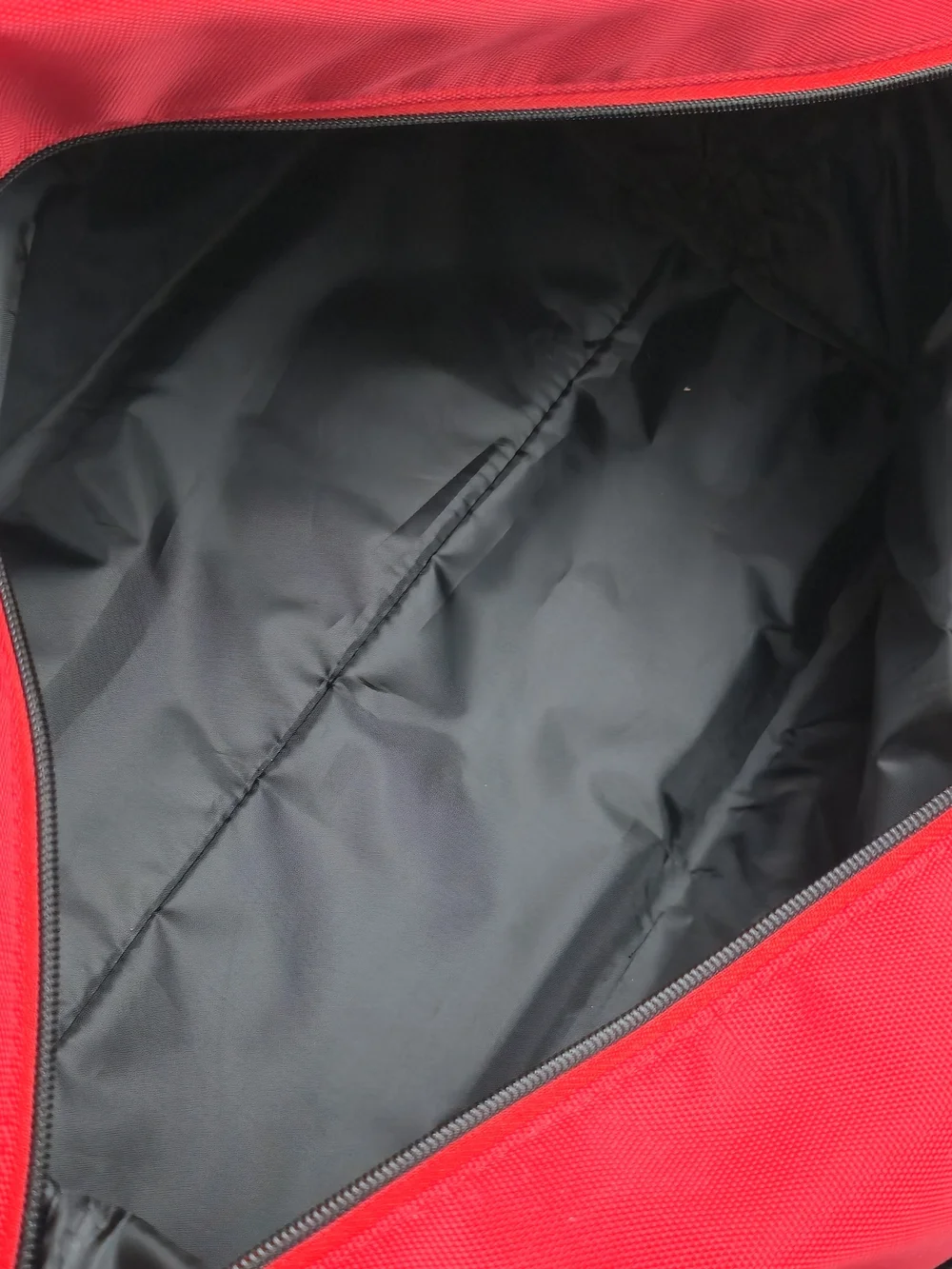 Polo Ralph Lauren Red Black Canvas Duffle Bag Weekender Gym Travel Carry On